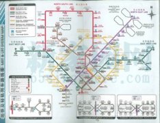 新加坡地铁线路 新加坡MRT地铁地图