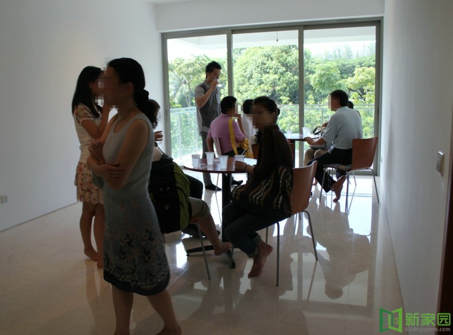 新家园网－2013年元月10号新加坡看房团看房图片（出于对客户的隐私保护对图片进行了处理）