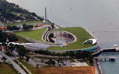 新加坡狮城水之旅景点滨海堤坝及新生水厂
